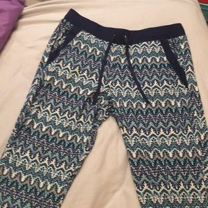 Patterned Joggers